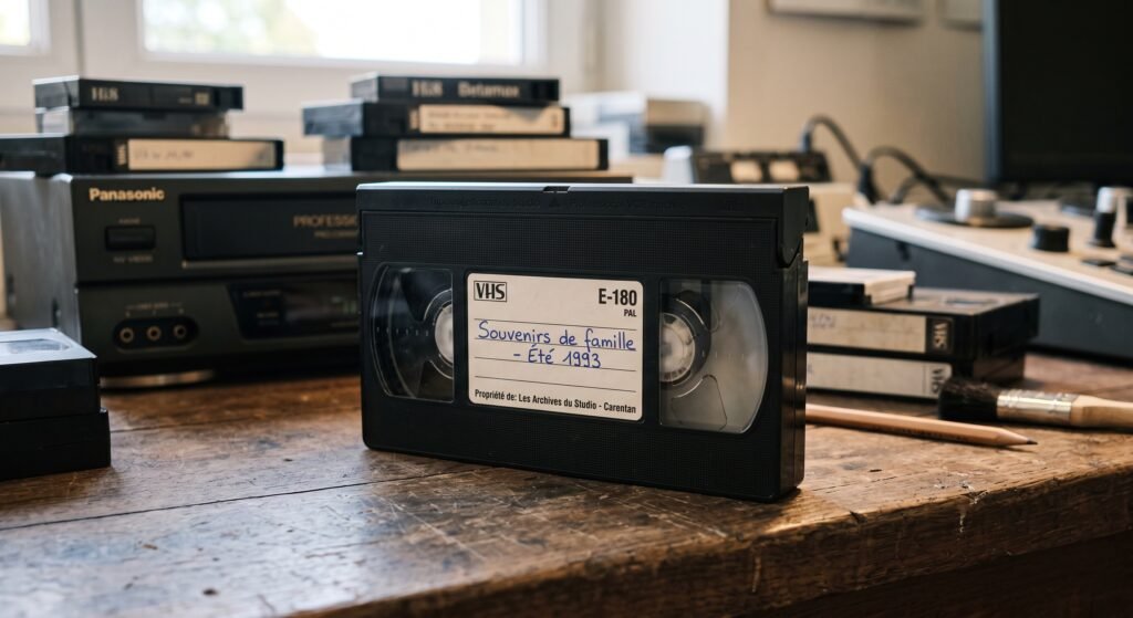 Numérisation Cassette Vidéo (VHS / S-VHS)